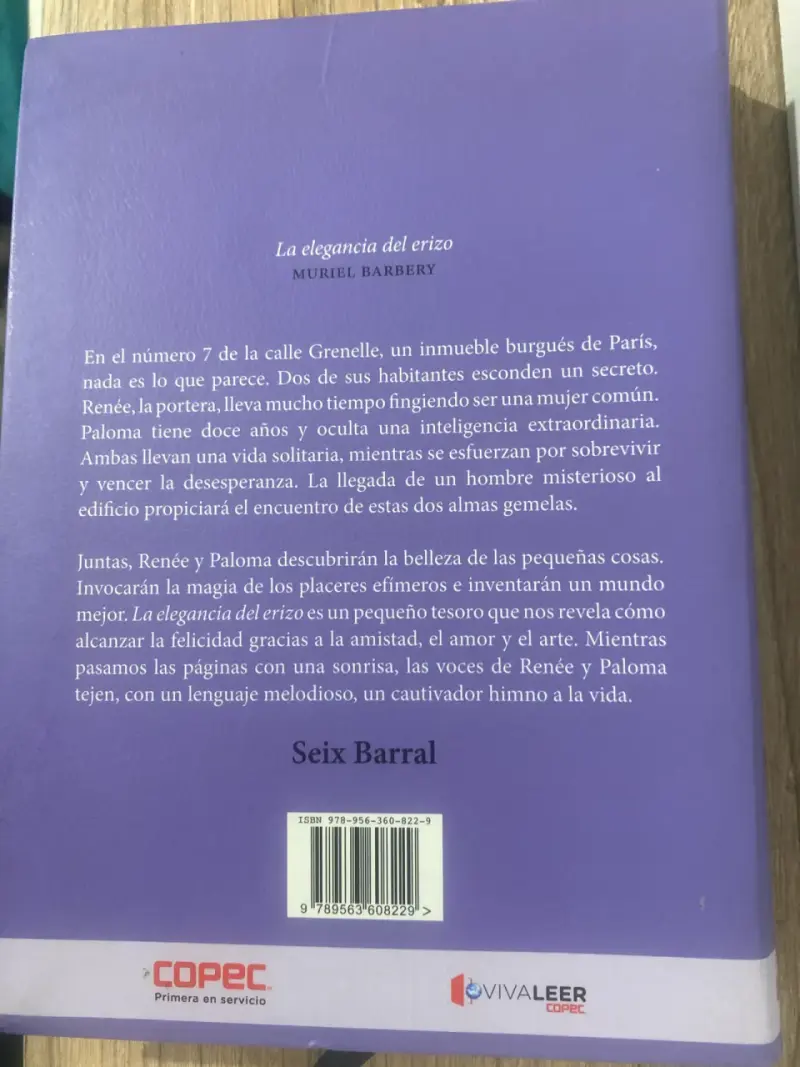 La elegancia del erizo - libro - 2