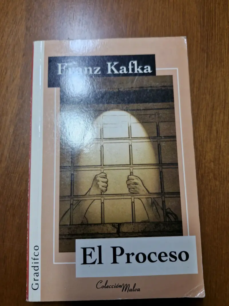 Libro El Proceso Franz Kafka