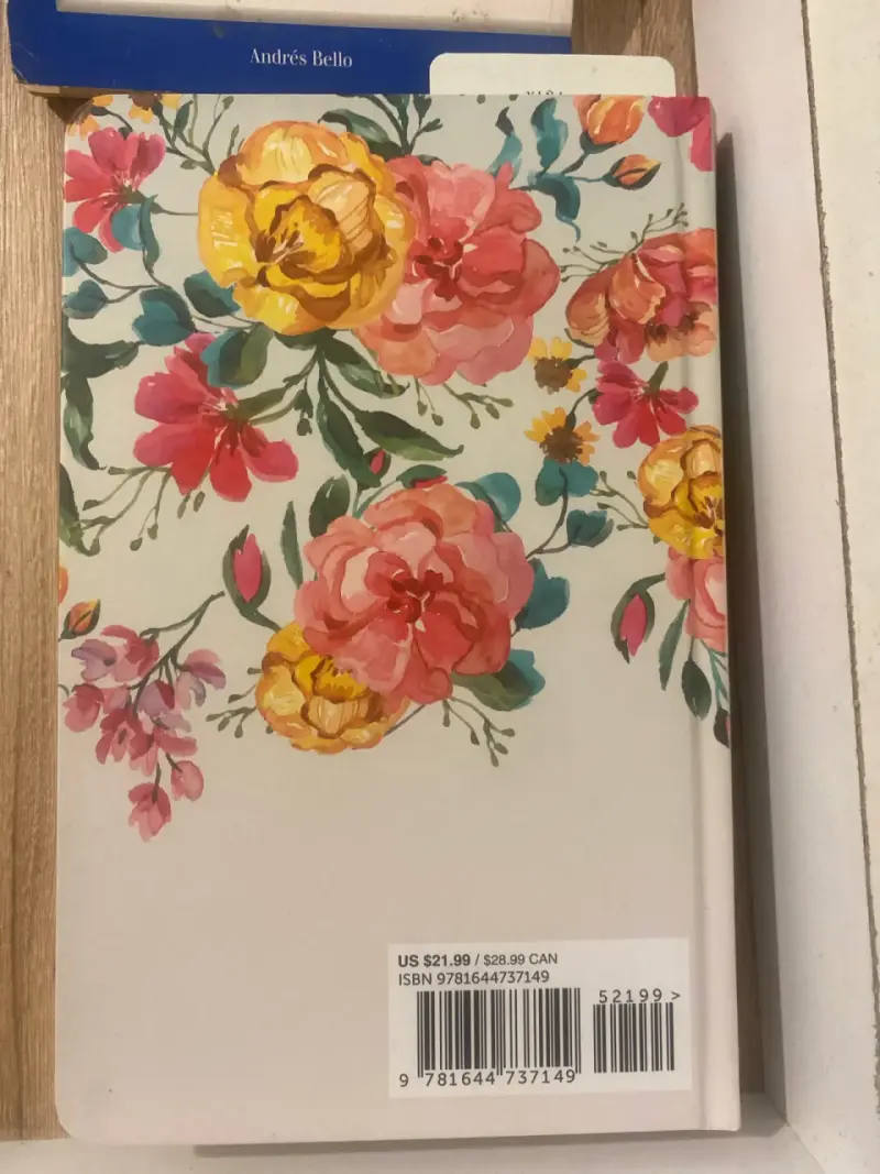 Santa Biblia con tapa floral - 3