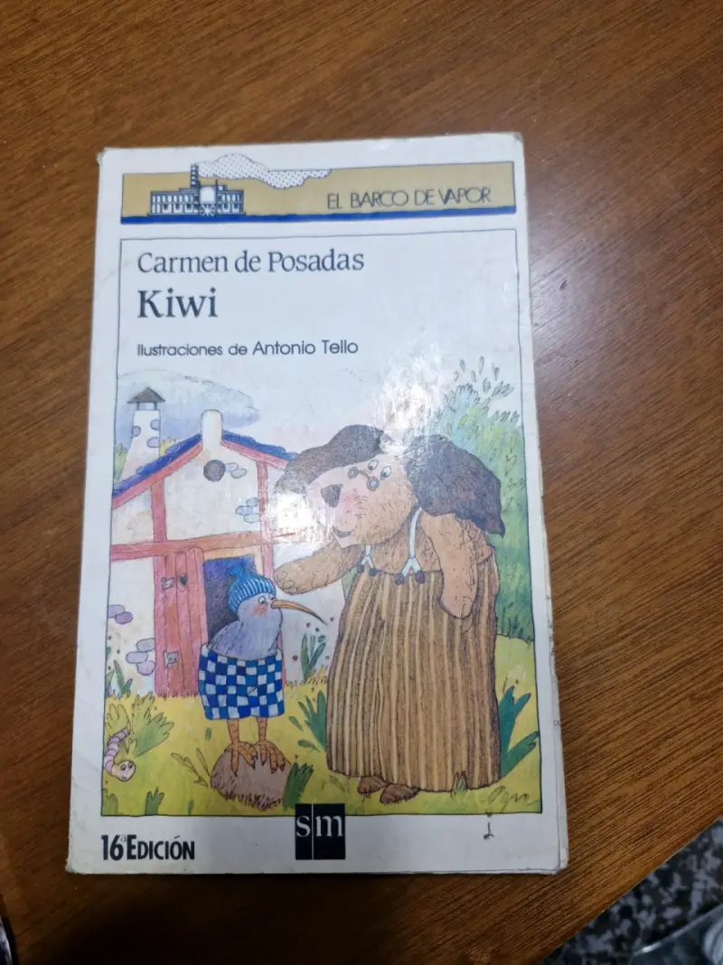 Libro Kiwi de Carmen de Posadas