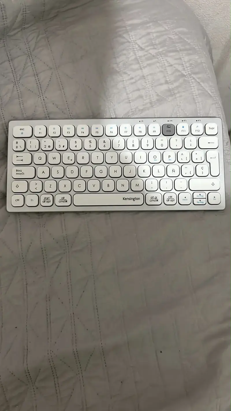 Teclado inalámbrico Kensington blanco - 1