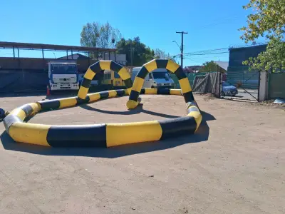 Pista inflable de carreras - miniatura 5