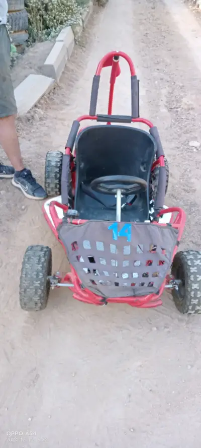 Karting Go Kart rojo usado - miniatura 2