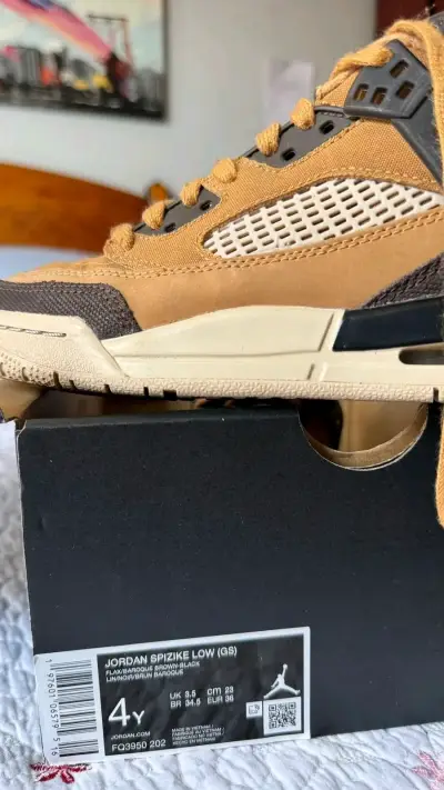 Zapatillas Jordan Spizike Low marrón - miniatura 1