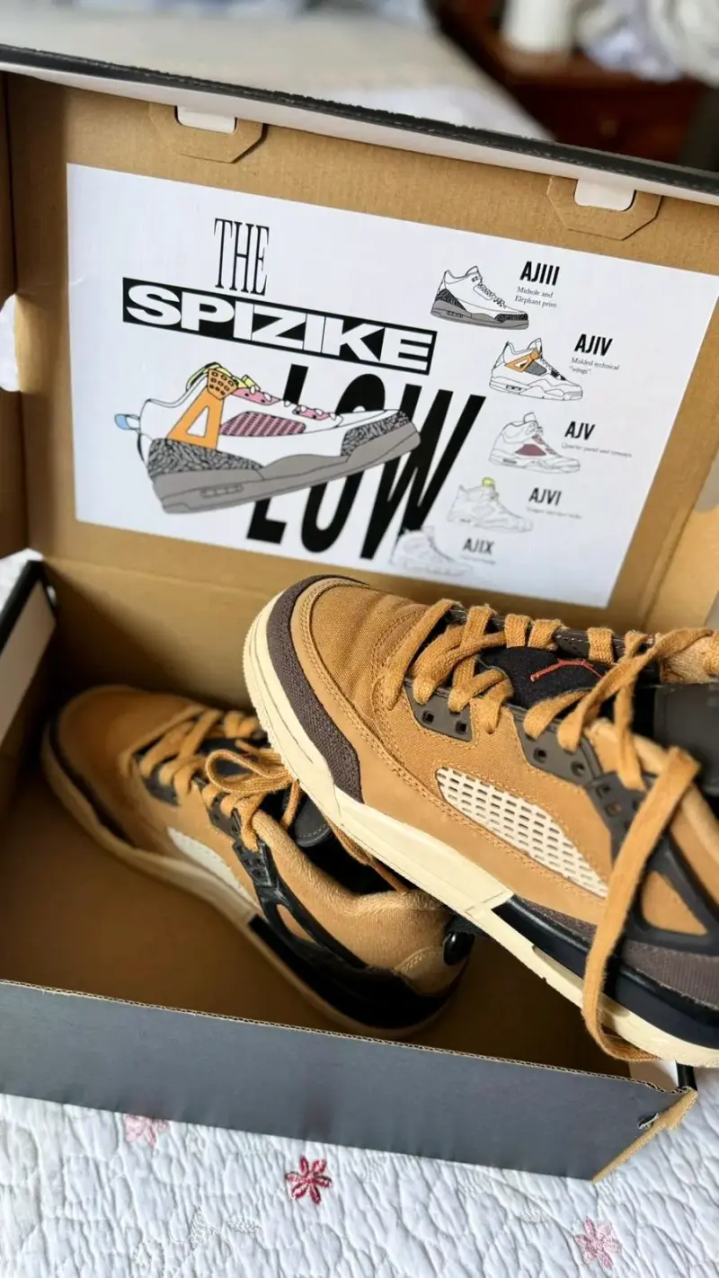Zapatillas Jordan Spizike Low marrón - 2