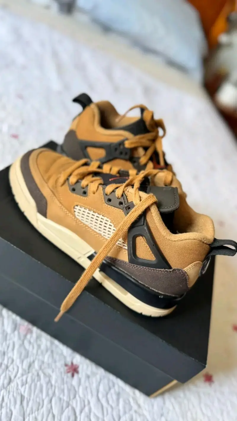 Zapatillas Jordan Spizike Low marrón - 4