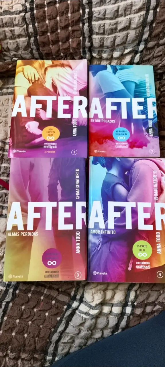 Colección libros After - Anna Todd