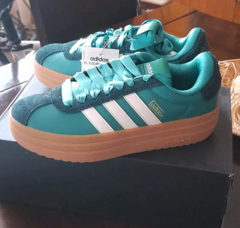 Zapatillas Adidas verde menta - 2
