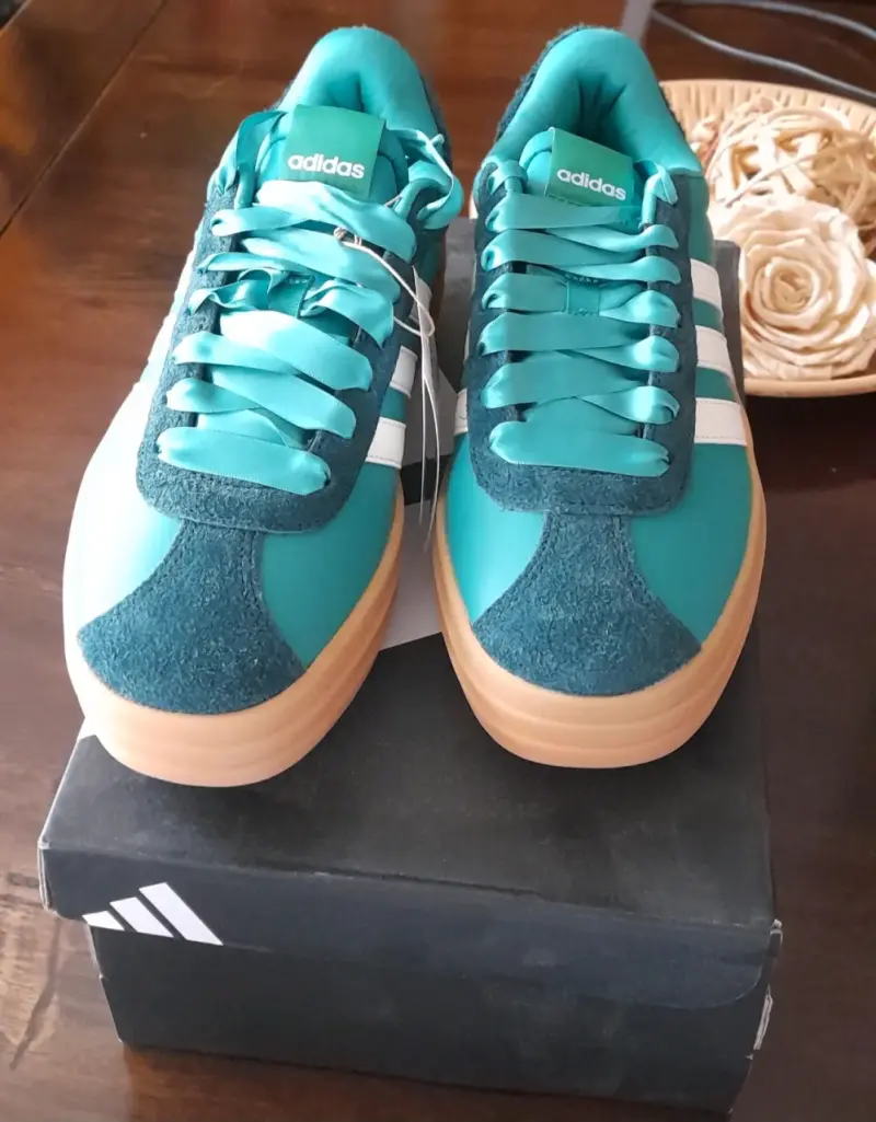 Zapatillas Adidas verde menta - 3
