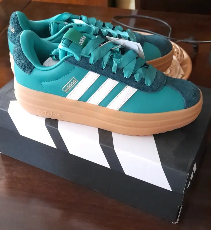 Zapatillas Adidas verde menta - 4