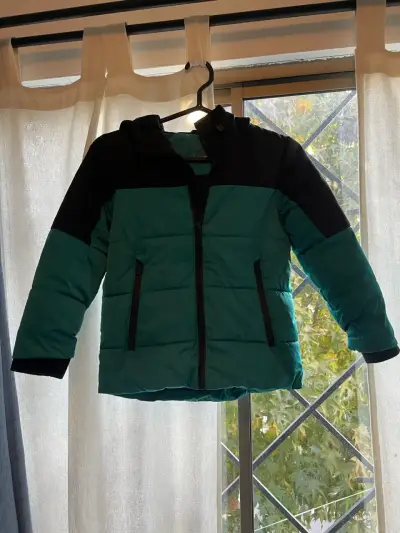 Parka bicolor con capucha - miniatura 3