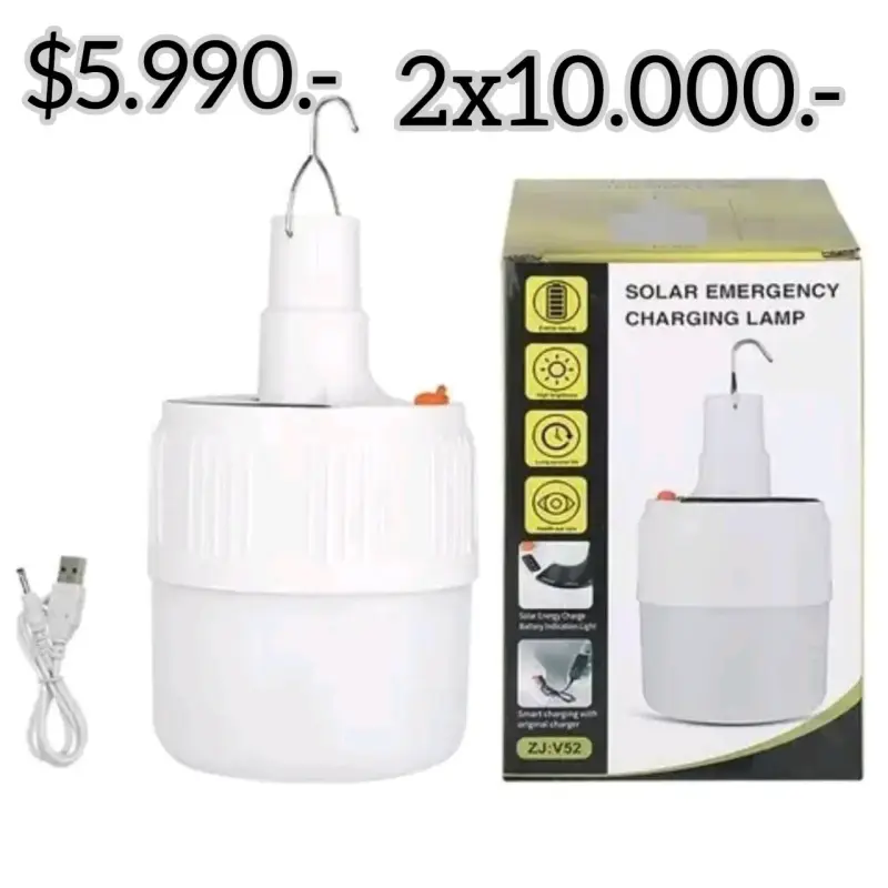 Lámpara de emergencia solar