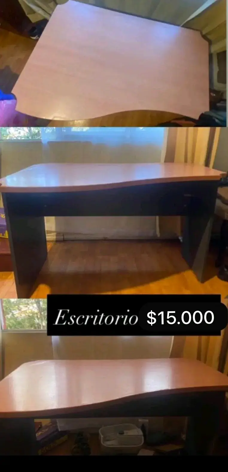 Escritorio madera usado
