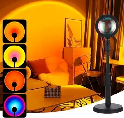Lámpara proyector LED RGB - miniatura 2