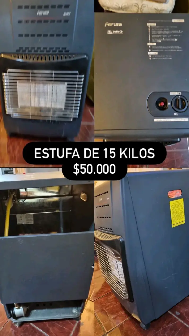 Estufa a gas Fensa