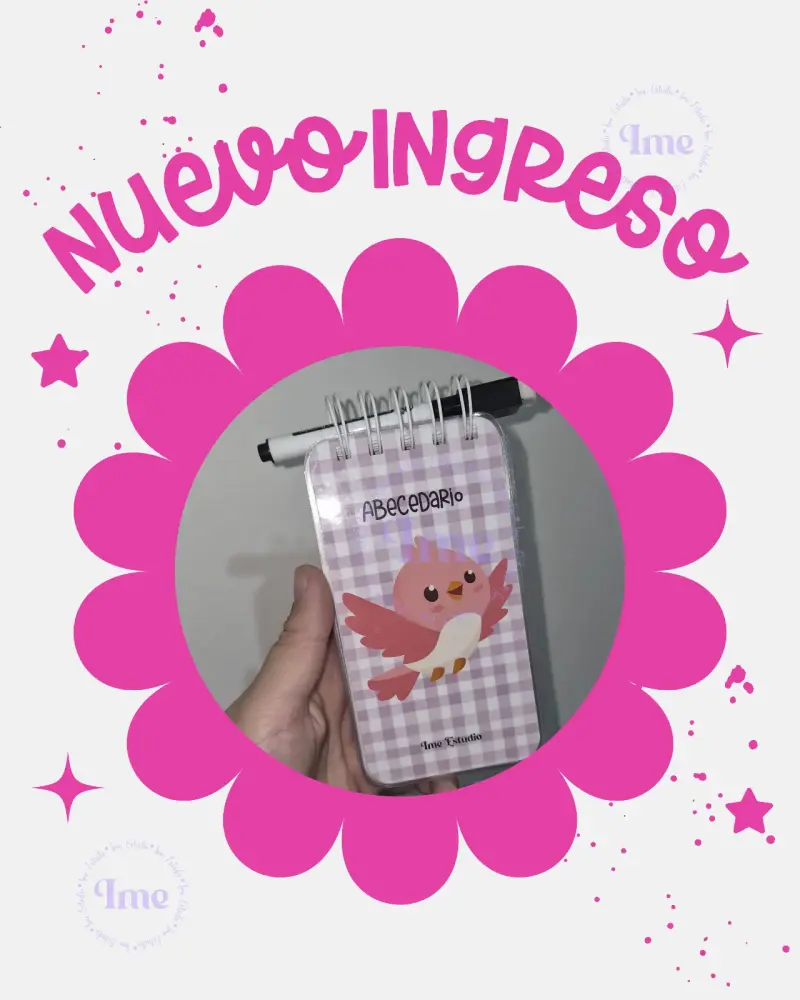 Cuaderno Tipo Pizarra Abecedario - 1