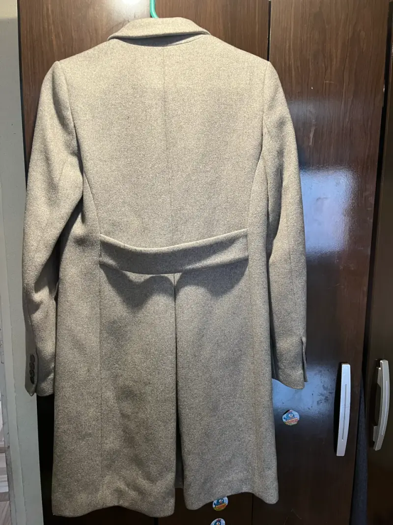 Abrigo gris elegante - 2
