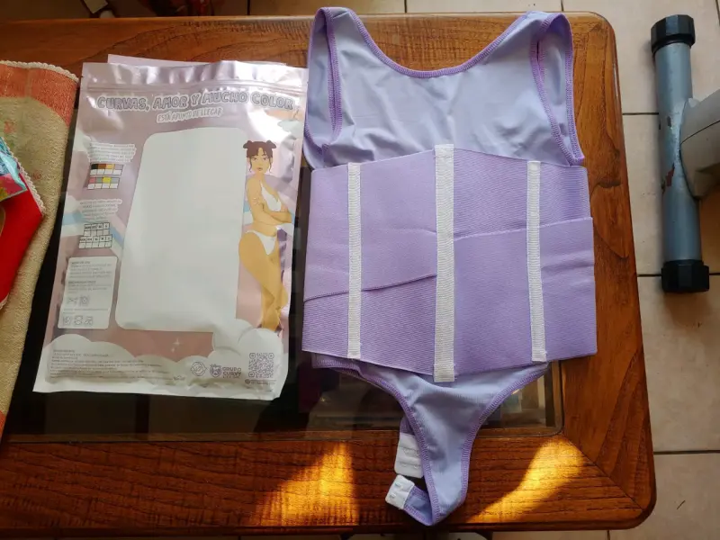 Body modelador lila Moda King talla S - 2