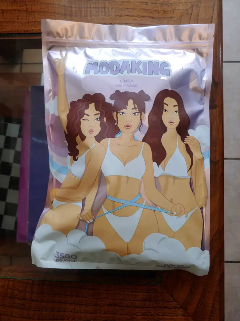Body modelador lila Moda King talla S - 3