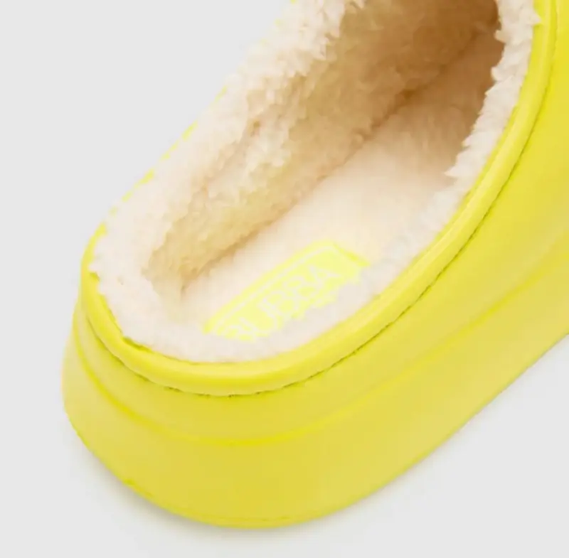 🔥 BUBBA CLOGS FORRADOS FLÚOR – TALLA 38-39 🔥 - 3