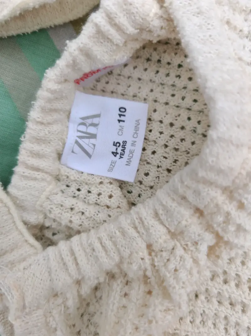 Enterito tejido blanco - 3
