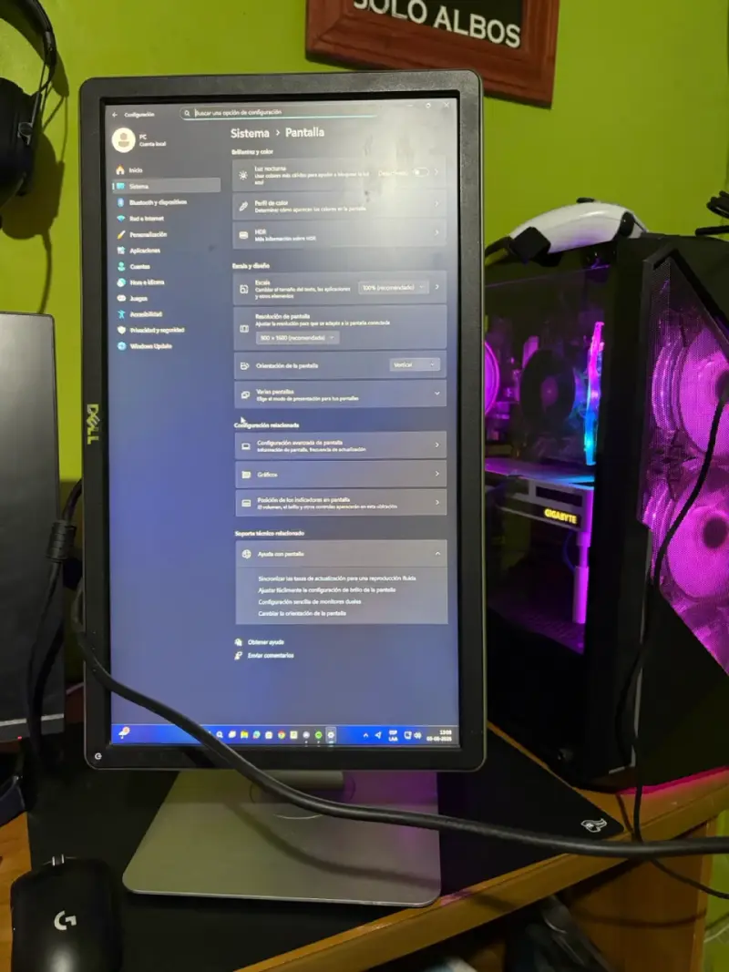 Monitor Dell P2014Ht IPS 20” Ajustable - 2