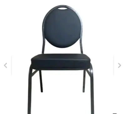 Silla de evento color negro - miniatura 1