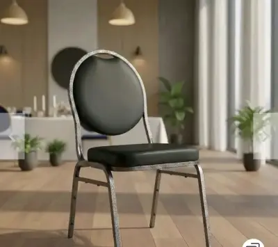 Silla de evento color negro - miniatura 2