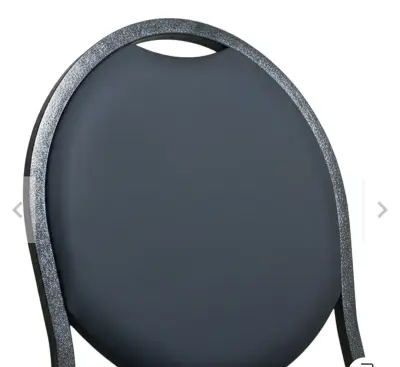 Silla de evento color negro - miniatura 3