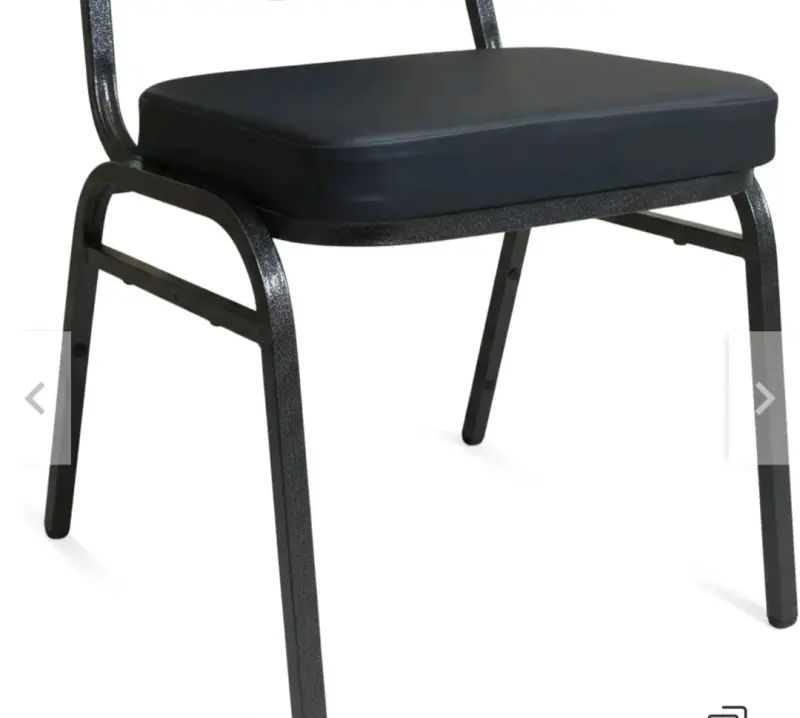 Silla de evento color negro - 4