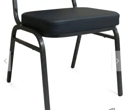 Silla de evento color negro - miniatura 4