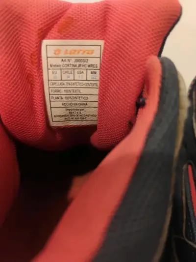 Zapatillas deportivas blancas y rosadas - miniatura 6