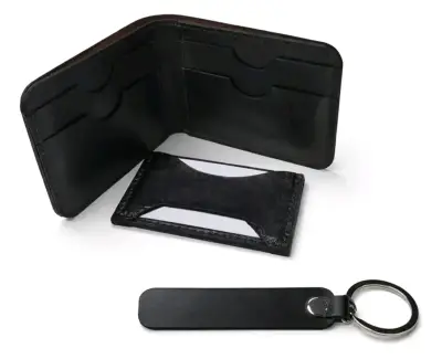 Set billetera tarjetero y llavero - miniatura 1