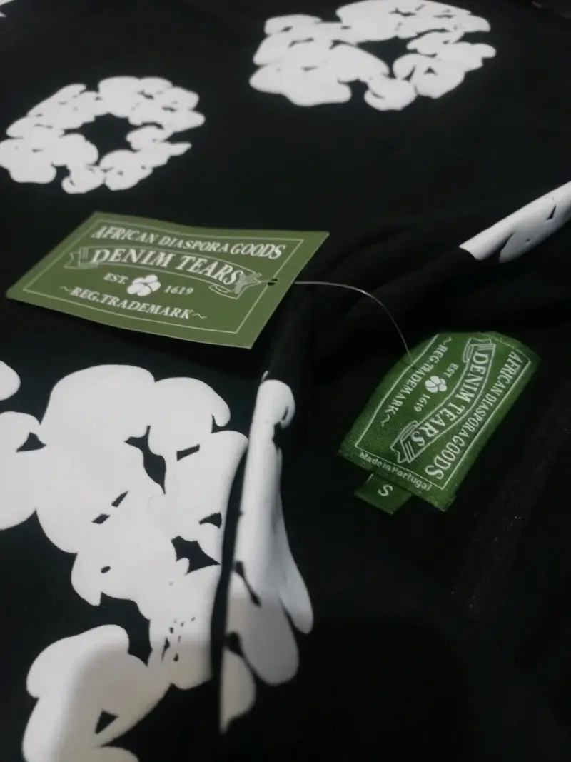 Polerón denim tears negro - 3