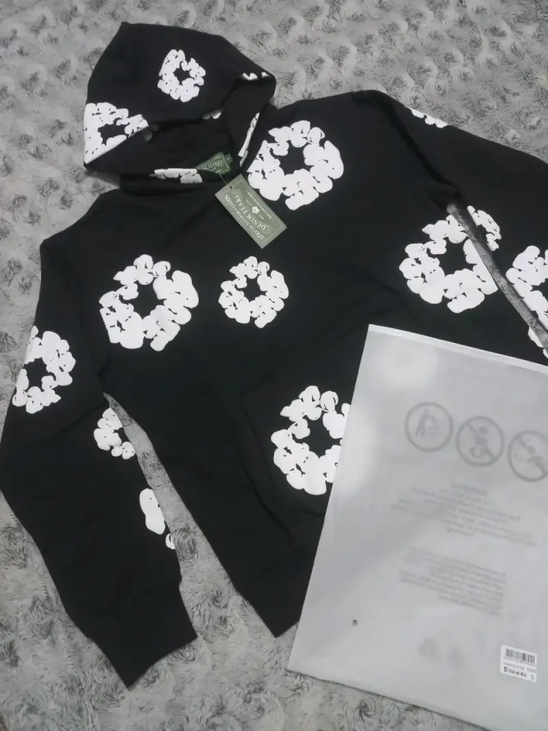 Polerón denim tears negro - 4