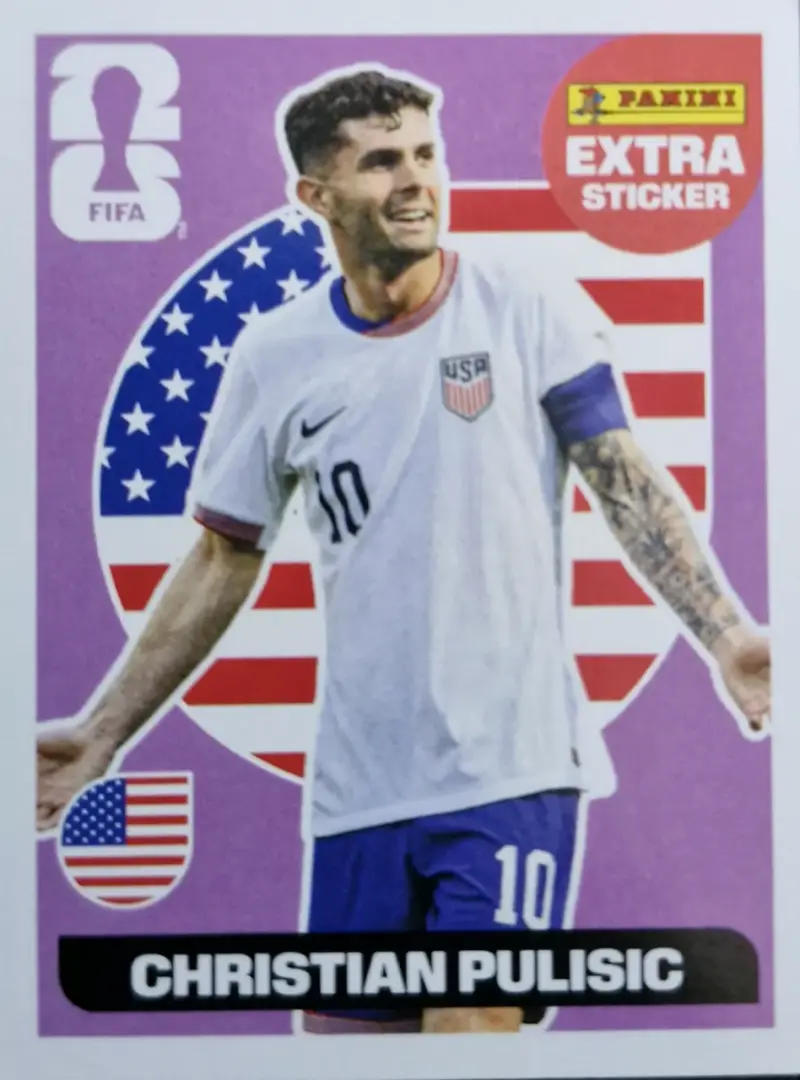 Lámina extra Mundial 2026 Pulisic