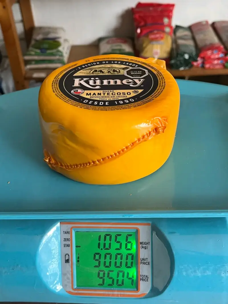 Queso mantecoso Küme régional - 2