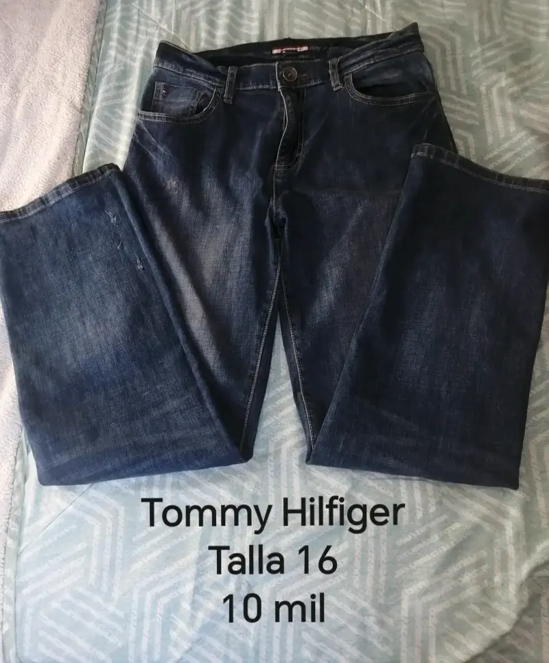 Jeans Tommy Hilfiger azul - 1