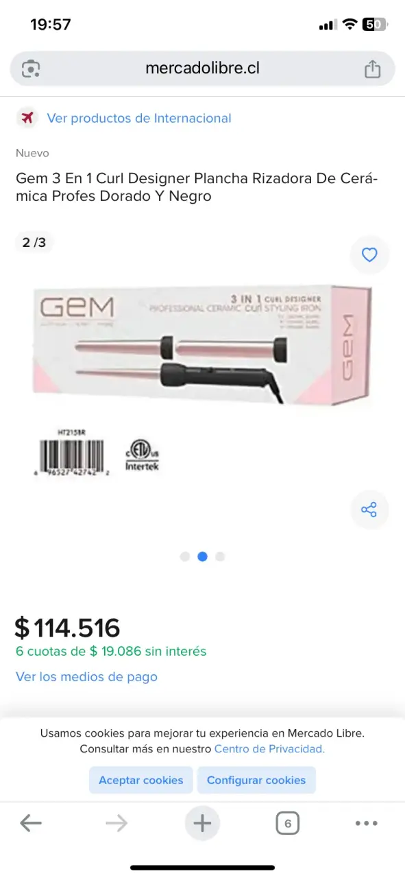 Onduladora GEM en estuche - 6