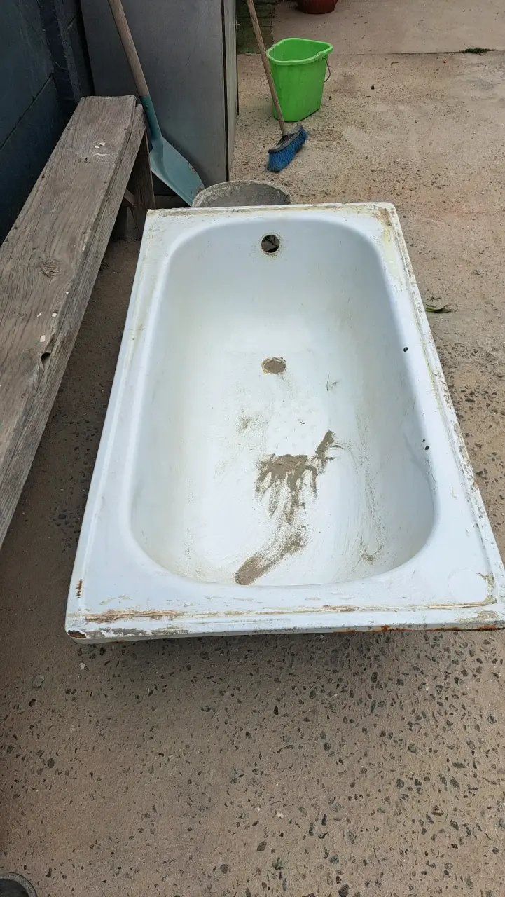 Tina de baño usada - 1