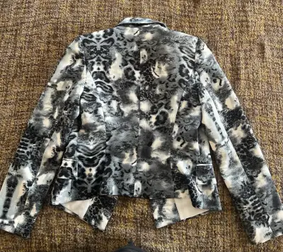 Blazer estampado gris Liola - miniatura 2