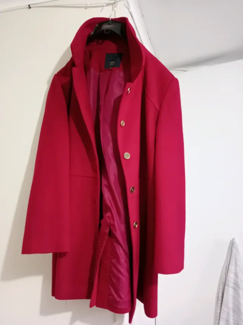 Abrigo rojo Stefano Cocci - 3