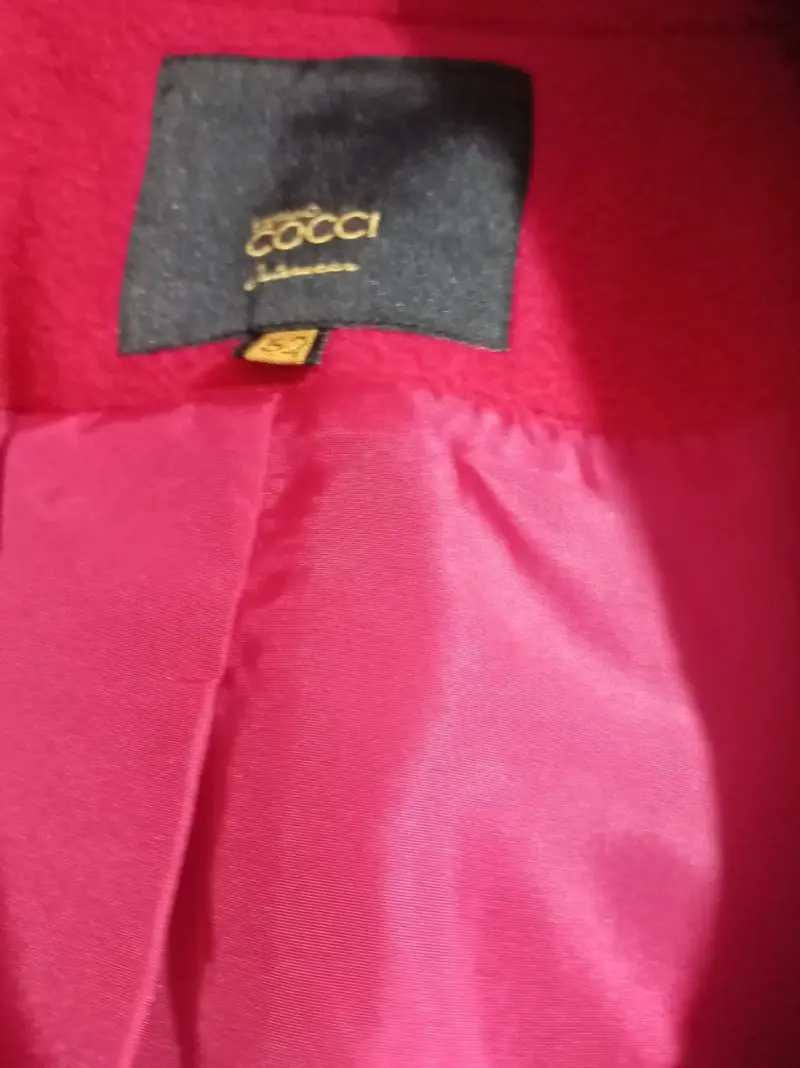 Abrigo rojo Stefano Cocci - 4