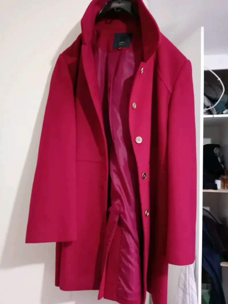 Abrigo rojo Stefano Cocci - 6