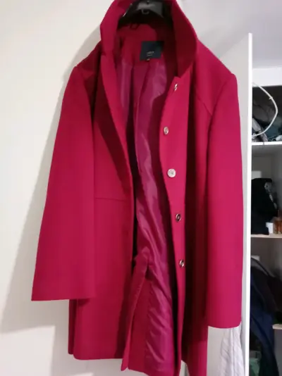 Abrigo rojo Stefano Cocci - miniatura 6