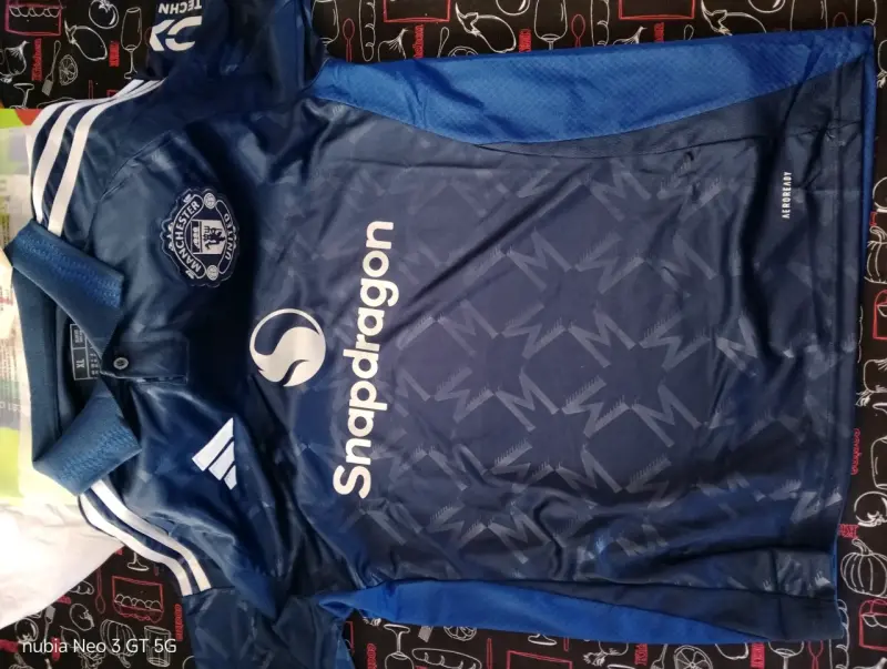 Camiseta adidas Manchester United azul - 2