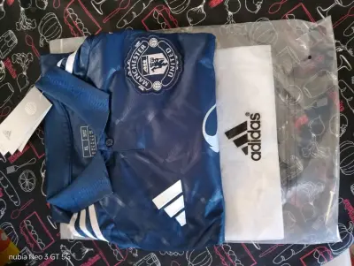 Camiseta adidas Manchester United azul - miniatura 4