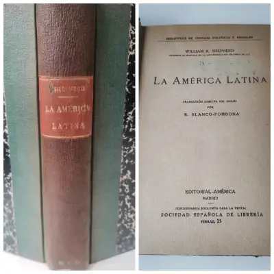 La América Latina, Shepherd. Antiguo 1918 - miniatura 1