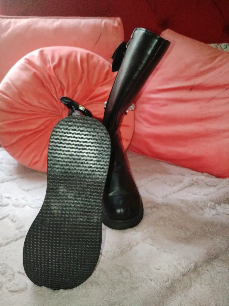 Botas de cuero negras - 2