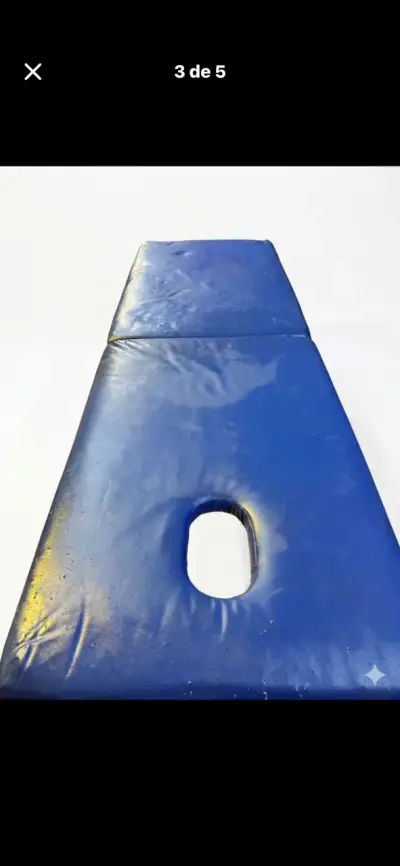 Camilla  rígida azul - miniatura 3